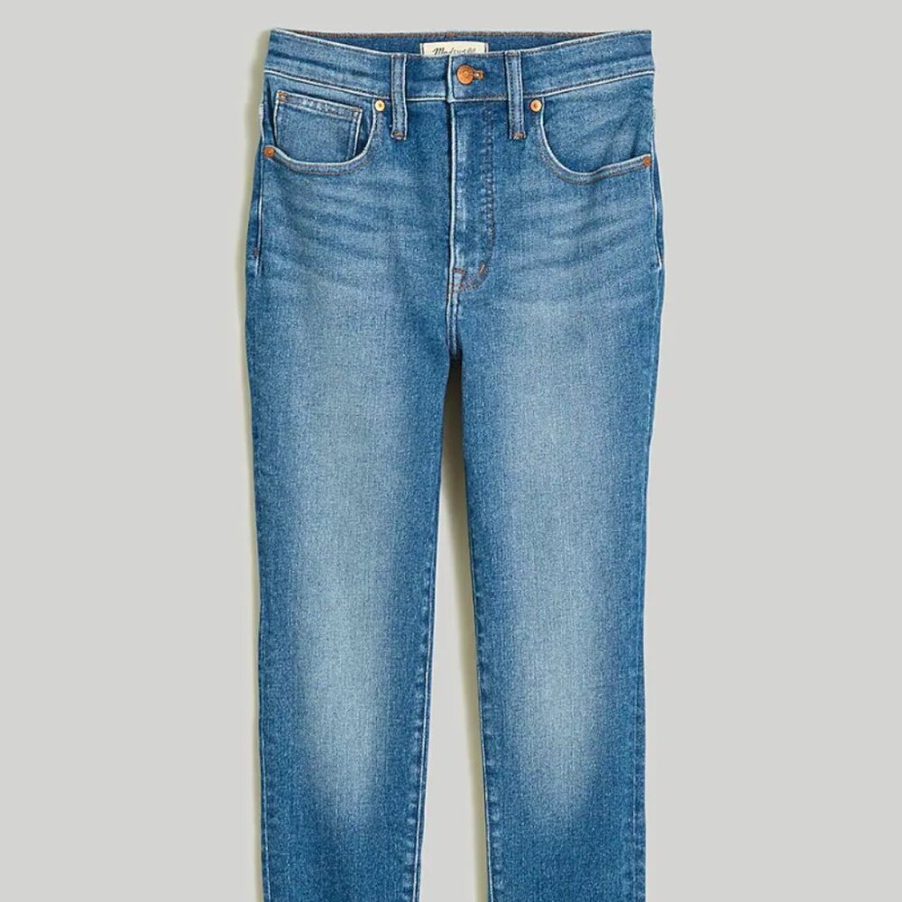 Madewell, 9"  High-Rise Skinny Jeans in Gracey Wash
